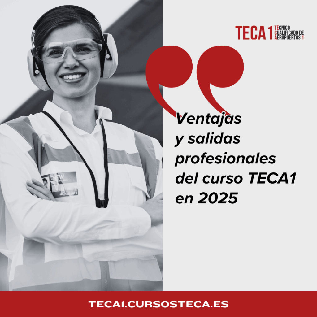 Ventajas y salidas profesionales del curso TECA1 en 2025